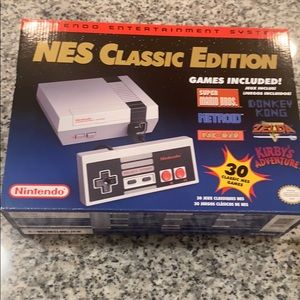 NES classic edition brand new never used